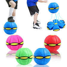 Magic UFO Flying Saucer Ball – LED Light Frisbee Outdoor Toy