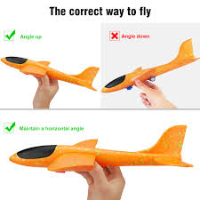 Airplane Launcher Gun Toy – Flying Glider Set for Kids