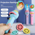 Flashlight Projector Toy – 24 Image Torch Lamp for Kids