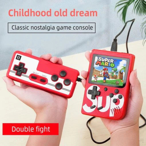 SUP Retro Game Console – 400 in 1 Games with Dual Controllers