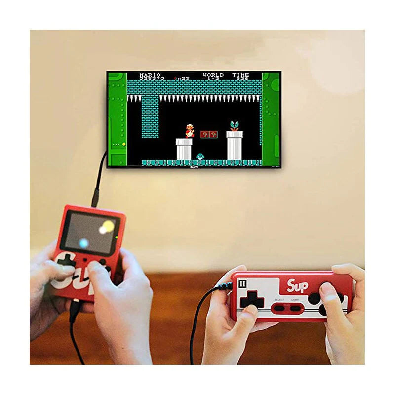 SUP Retro Game Console – 400 in 1 Games with Dual Controllers