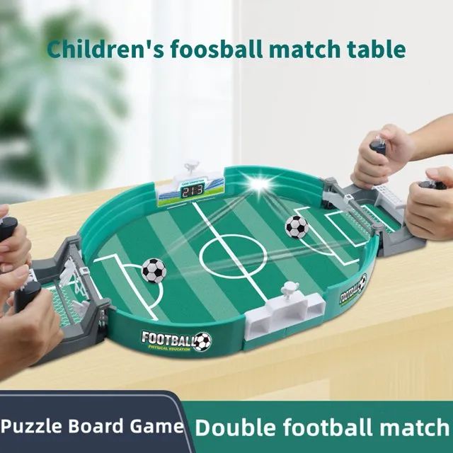 Mini Tabletop Football Game – 2 Player Finger Soccer Set